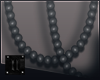 // Black Beads Necklace