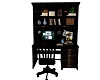 ~LL~BROWN WORK DESK