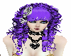~mkk~ purple curly hair