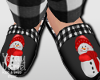 Christmas Snowman slippe