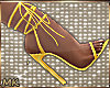 MK Malibu Yellow Heels