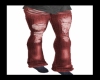 Dirty red pants