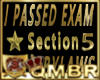 QMBR I Passed Section 5