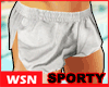 [wsn]SportyShorts#White