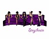 <9> Purple club sofa