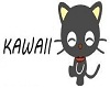 Kawaii head sign