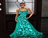 AAM-Teal Gown