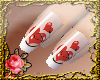*L* Valentine nails