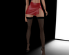 LS-red leather skirt fn