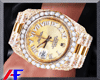 AF. Luxury Gold Watch