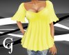 Trapeze Top Lemon