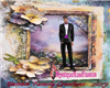 MRY-TUX WIT PURPLE TRIM