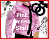 Pink Dress Shirt W/Tie