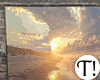 T! Beach Sunset Canvas