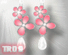 Coco Pink Rose Earring