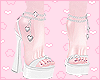 White High Heels