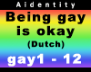 Being Gay Is OK (Dutch)