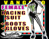 FEMALE Suit BOOTS Gloves