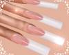 ୨୧ French Long Nails