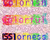 !SS] Colorful sticker