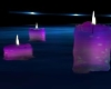 purple cuddle candle