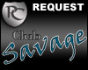 Club Savage Sign