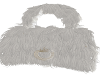 White Fur Hand Bag