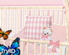 🦋 Baby crib pink