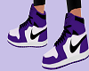 Purple Air sneakers