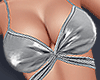 Silver Metallic Top