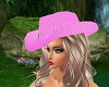 pink cowgirl hat