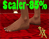 X♡A ✂ Foot Scaler85%