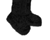 BLACK FUR BOOTS