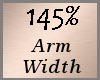 Arm Scaler 145% F