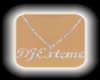 DJ Extreme Necklace Sil.