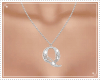 Necklace of letters Q