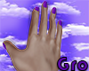 💜 Purple Nails