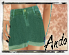 A| High Green Shorts