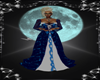 Blue Celtic Weddingdress