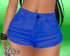 Blue booty shorts