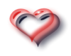 Red and Black Heart