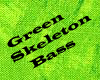 Green Skeleton Bass
