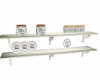 cottage shelf kitchen