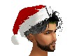 [T] Santa Hat Grey Hair