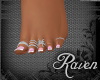 *R* Love Toe nails