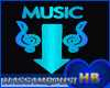[HB]MUSIC SIGN BLNEON HB