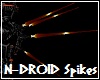 N-DROID Back Spikes