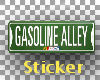 Nascar Gasoline sticker
