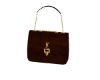 fur brown ysl bag