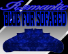 CPC BLUE FUR SOFABED